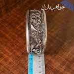 دستبند نقره مردانه طرح علی و شمشیر ذوالفقار