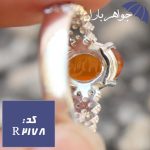 انگشتر عقیق یمنی شرف الشمس مدل پرنس زنانه