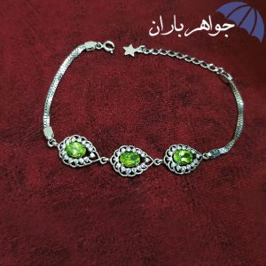 دستبند زبرجد اصل زنانه